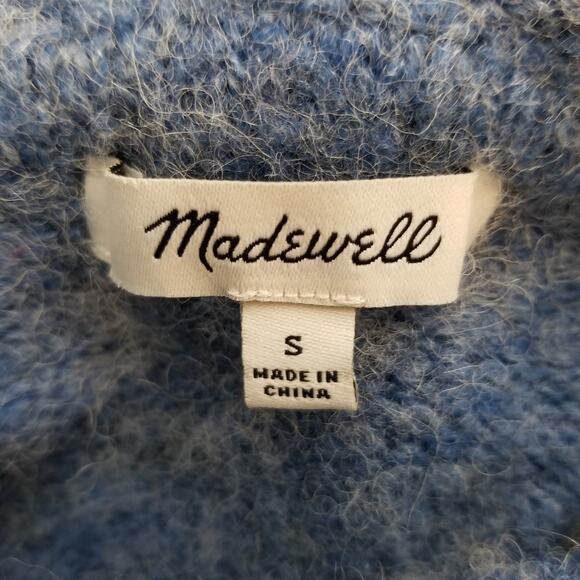 Madewell Blue Women's Sweater - Picture 5 of 8